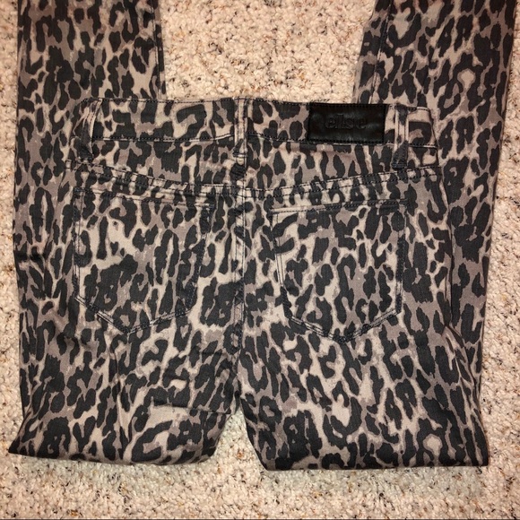 Else Leopard Print Skinny Jeans - Picture 3 of 7